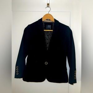 blazer - black. never worn.